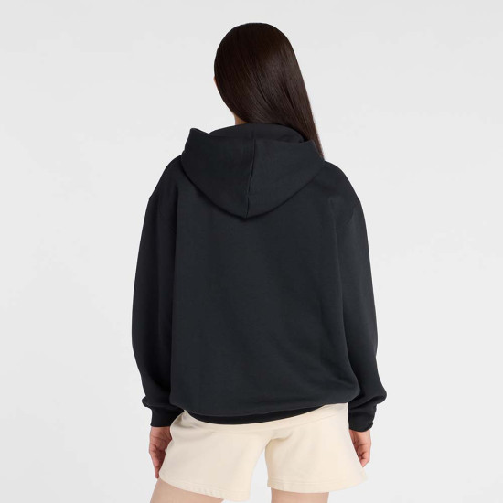 New Balance Γυναικείο φούτερ Linear Heritage Fleece Long Hoodie